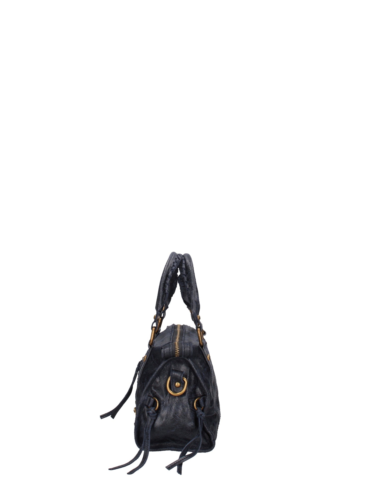 Erisia Borsa a spalla da donna Vera pelle 06091-013 BLU NAVY Chiara Ferretti