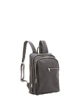 Zaino in vera pelle unisex 100% cotone 4316-NERO Alessia Firenze