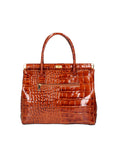 Delfina Borsa a mano da donna Vera pelle 7742-C17 CUOIO COGNAC Chiara Ferretti