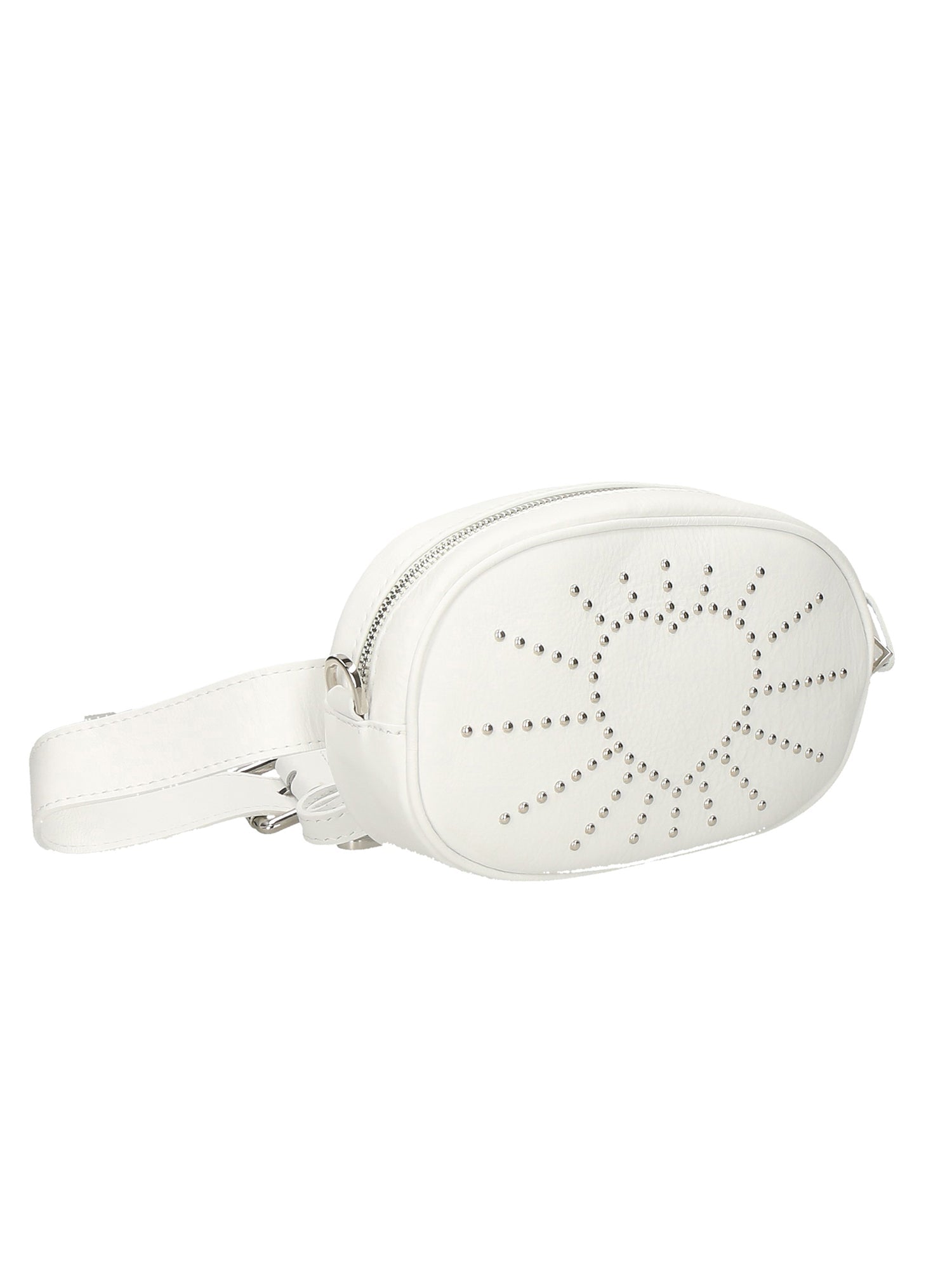 Elysa 189442-BIANCO WHITE Marsupio da donna in vera pelle Chiara Ferretti