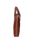 Fabiana Borsa a mano unisex Vera pelle 9033-MARRONE BROWN Chiara Ferretti