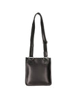 Flaviana Borsa a tracolla unisex Vera pelle 9117-NERO BLACK Chiara Ferretti