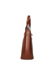 Egle Borsa a mano da donna Vera pelle 80046-MARRONE Chiara Ferretti