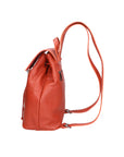 Lorentina 06855-D61 MATTONE Zaino da donna in vera pelle Chiara Ferretti