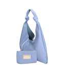 Gwenda Borsa a spalla da donna Vera pelle 06008-D220 AZZURRO Chiara Ferretti