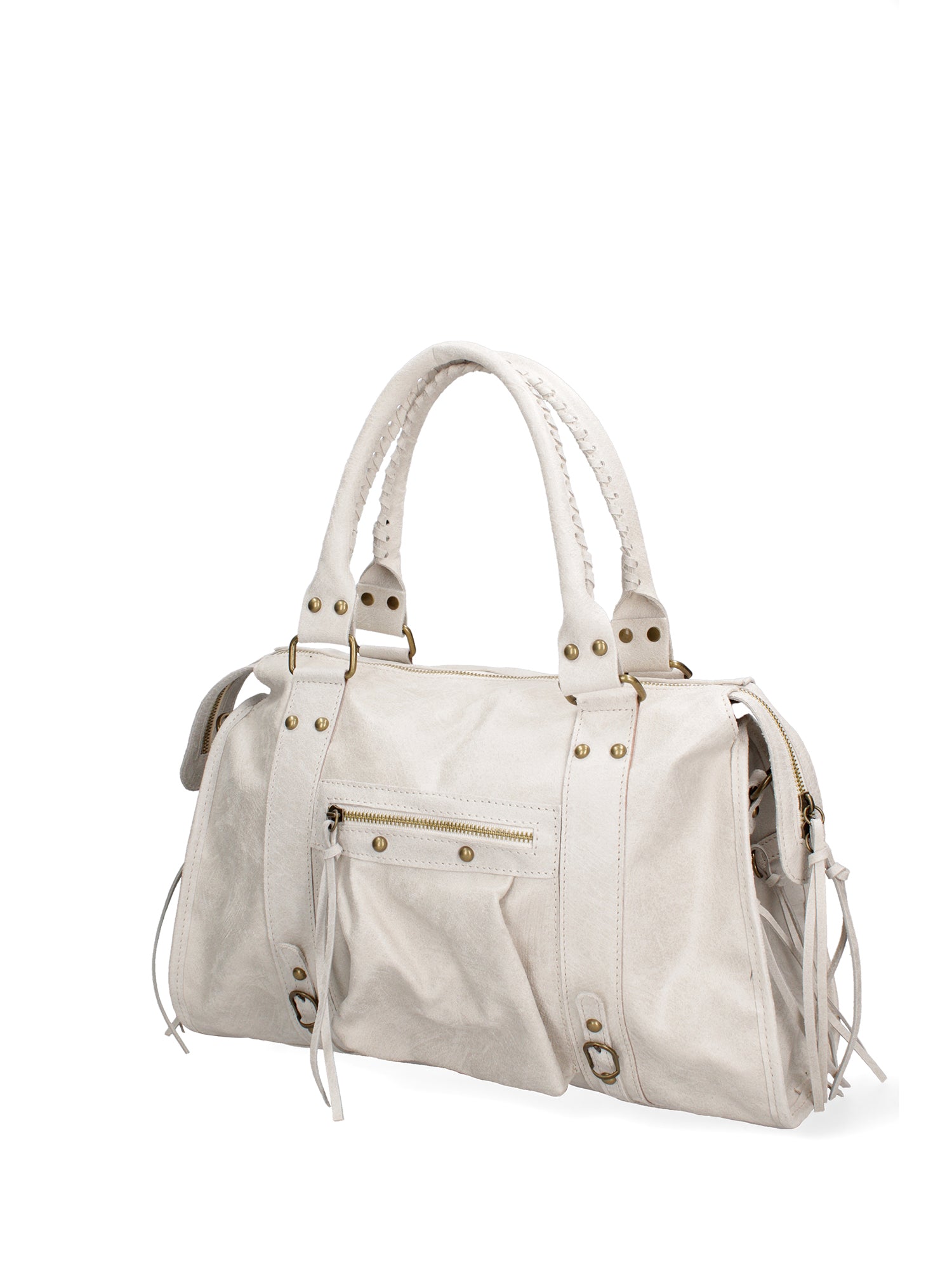 Elara Borsa a spalla da donna Vera pelle 06090-002 BEIGE Chiara Ferretti
