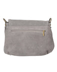 Emanuela Borsa a tracolla da donna Vera pelle 80057-018 GRIGIO MEDIO Chiara Ferretti