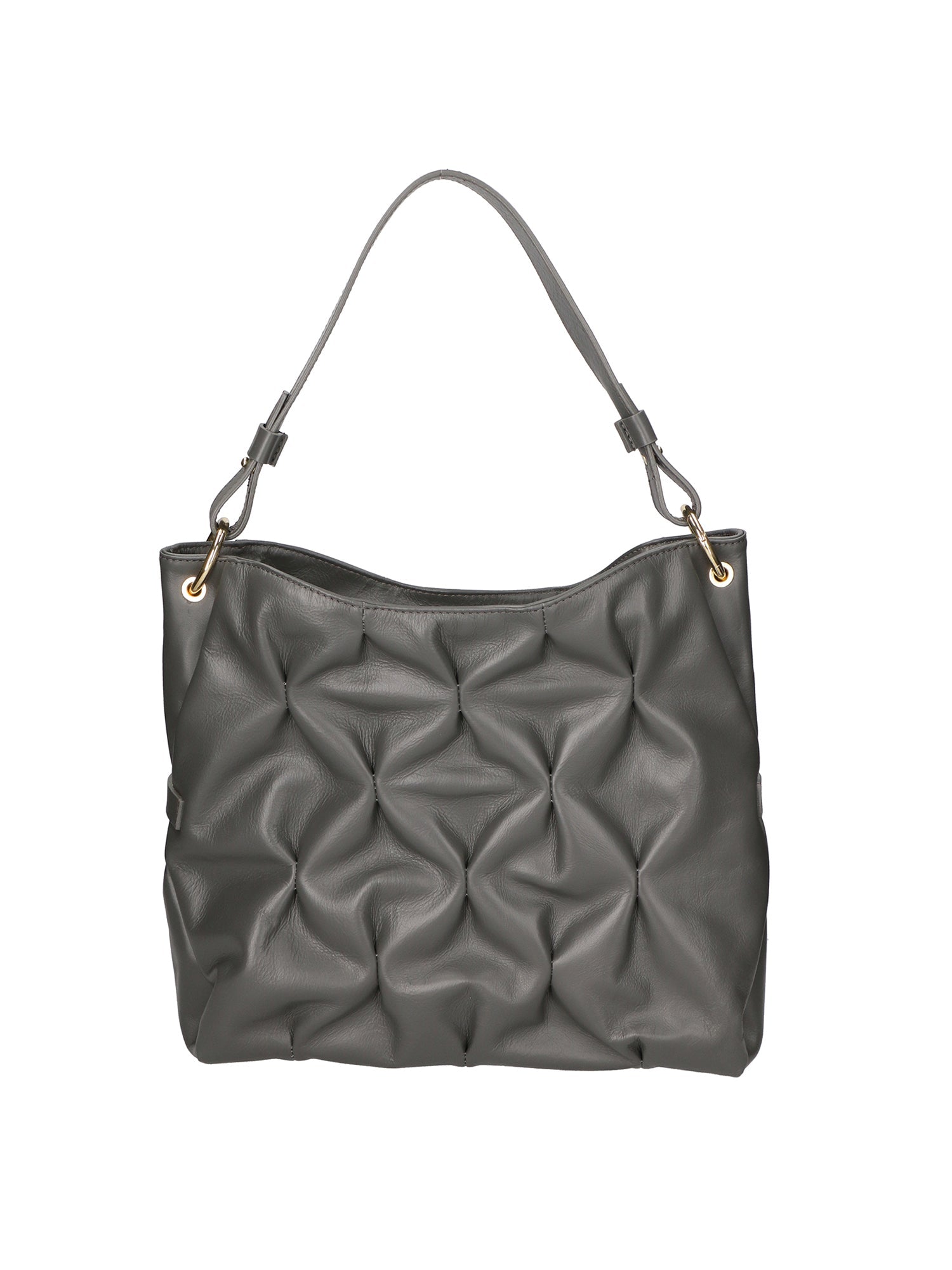 Auralie Borsa a spalla da donna Vera Pelle 03998-S27 CENERE Chiara Ferretti