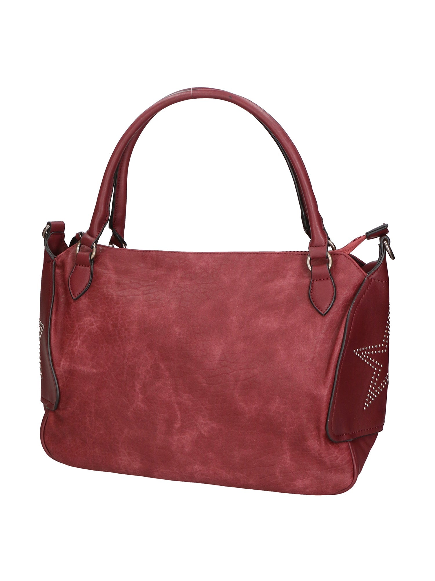 Rosa Borsa a mano da donna Ecopelle 8016-WINE Chiara Ferretti
