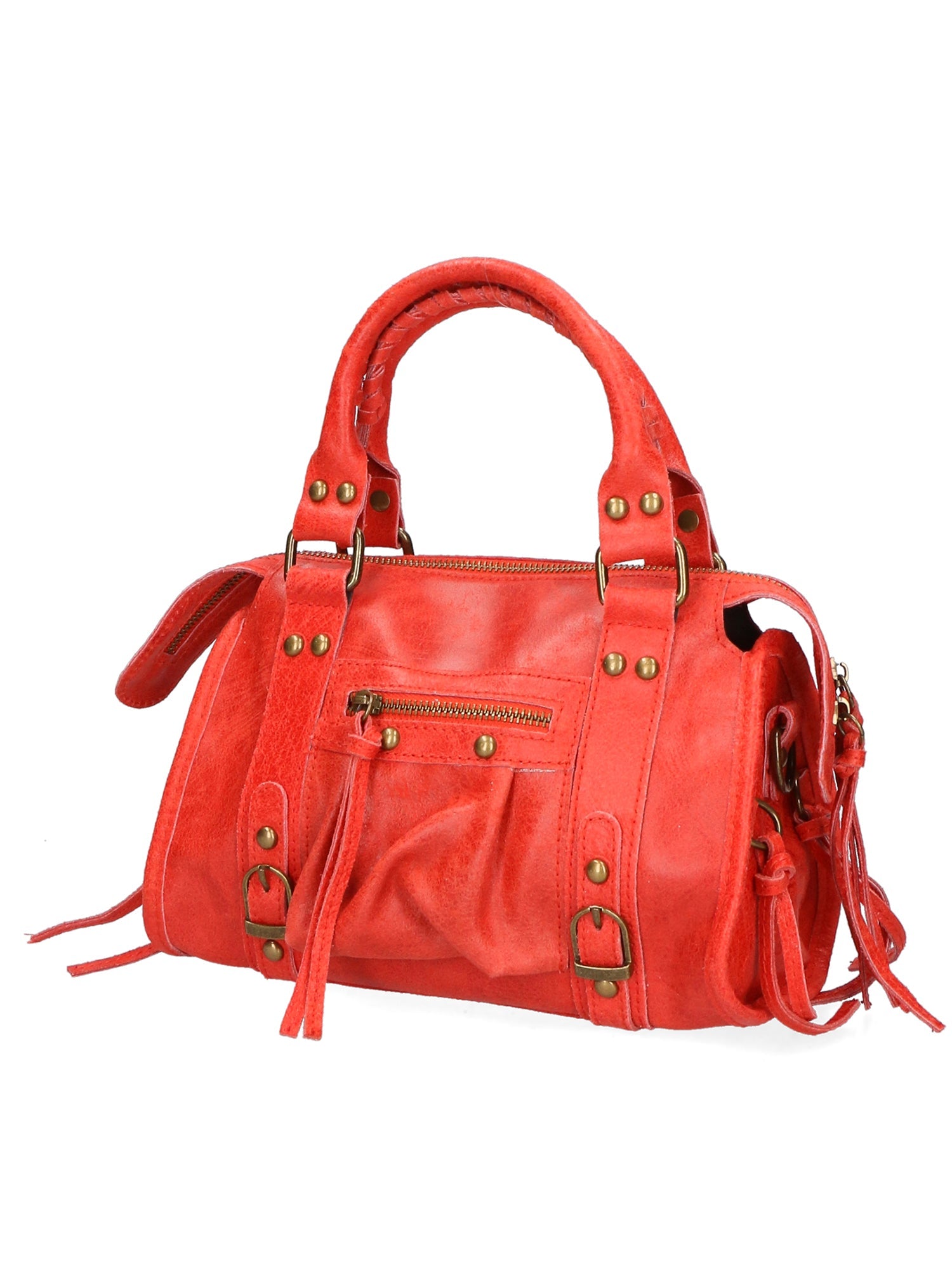 Erisia Borsa a spalla da donna Vera pelle 06091-ROSSO Chiara Ferretti