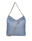 Violante Borsa a spalla donna Vera pelle 06897-S41 CELESTE SCURO Chiara Ferretti
