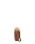 Pochette da donna in vera pelle Made in Italy 4414-MARRONE Alessia Firenze