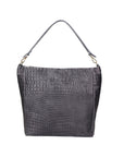 Valtera Damen-Schultertasche aus echtem Leder, hergestellt in Italien, 32 x 31 x 15 cm