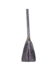 Lorelei Borsa a spalla da donna Vera pelle croco 06498-042 GRIGIO SCURO Chiara Ferretti