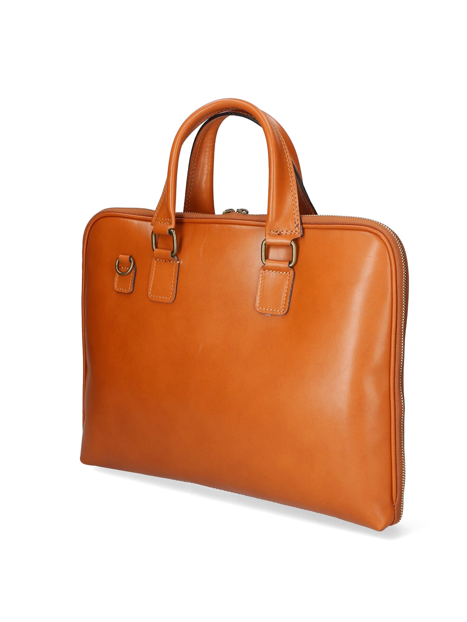Fabiana Borsa a mano unisex Vera pelle 9033-CUOIO COGNAC Chiara Ferretti