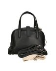 Ornella Borsa a mano da donna 100% pelle 01678-D28 NERO BLACK Chiara Ferretti