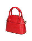 Perla Borsa a mano da donna Vera pelle 02865-LU58 ROSSO RED Chiara Ferretti