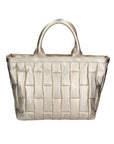 Ofelia Borsa a mano da donna Vera pelle SANEM 84-PLATINO Chiara Ferretti