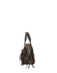 Erisia Borsa a spalla da donna Vera pelle 06091-049 VERDE MILITARE SCURO Chiara Ferretti