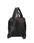 Edera Ultra Zaino donna in vera pelle 70% Cotone 7709-NERO Chiara Ferretti