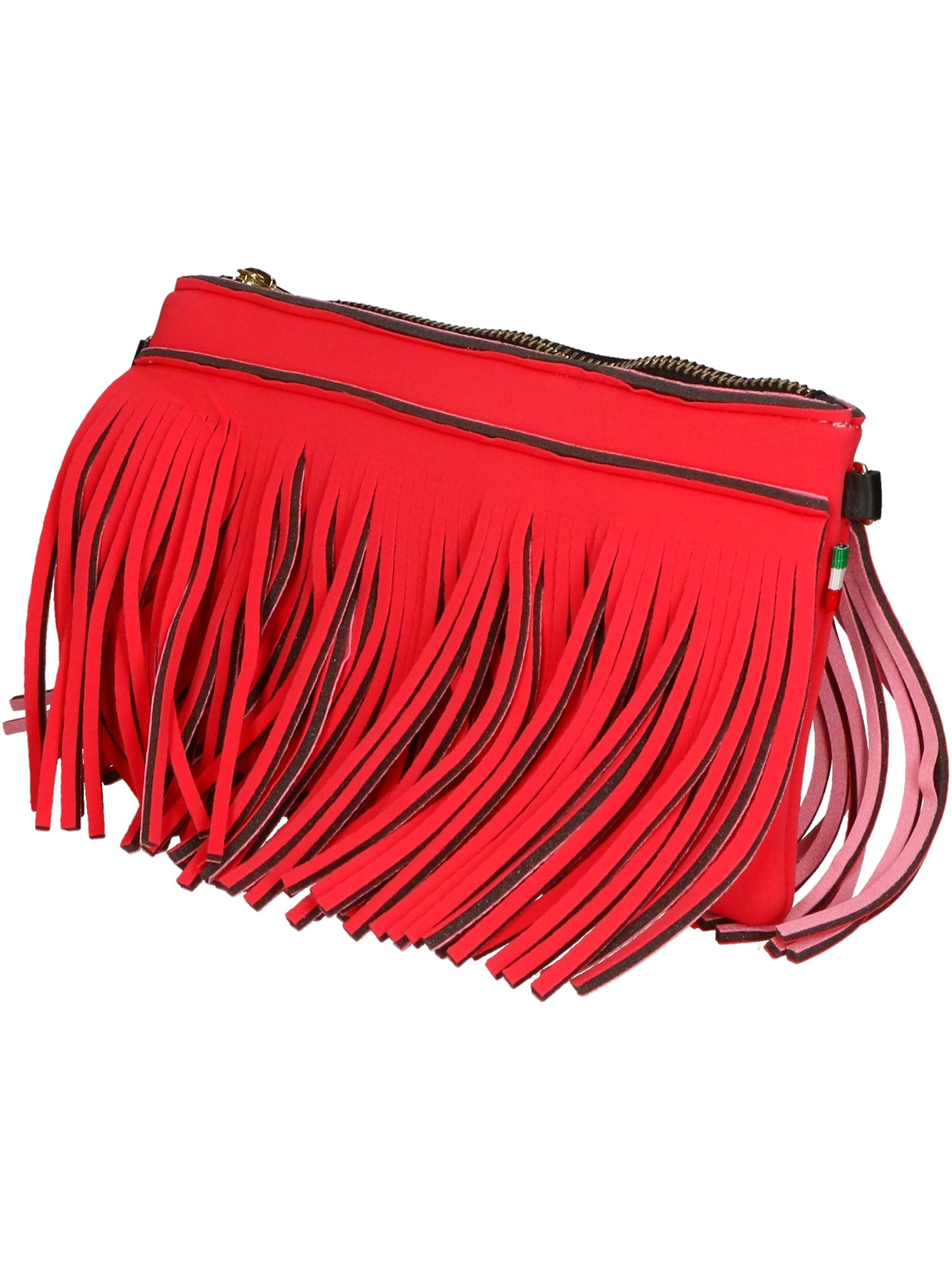 Oxsana Borsa a spalla da donna Neoprene 1311-ROSSO RED Chiara Ferretti