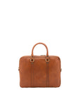Borsa a mano unisex in vera pelle Made in Italy 4540-MIELE Alessia Firenze