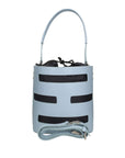 Elios Borsa a secchiello da donna Vera pelle 693960-CIELO+NERO Chiara Ferretti