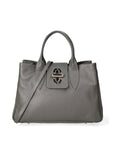 Ascoli Borsa a mano da donna Pelle stampata cocco 7718-D27 CENERE Chiara Ferretti