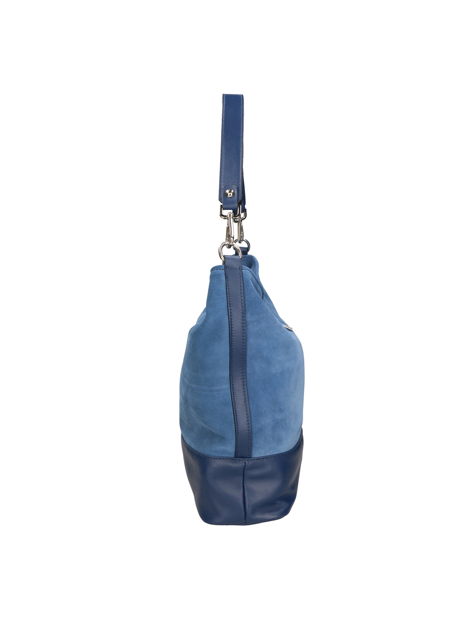 Graziana Borsa a spalla da donna Vera pelle 05960-25 BLU JEANS 24 BLU JEANS Chiara Ferretti