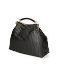 Miranda Borsa a spalla donna Vera pelle 03706-NERO BLACK Chiara Ferretti