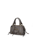 Erisia Borsa a spalla da donna Vera pelle 06091-018 GRIGIO MEDIO Chiara Ferretti