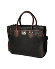 Melissa Borsa a tracolla unisex Canvas e pelle ZG3001-NERO BLACK Chiara Ferretti