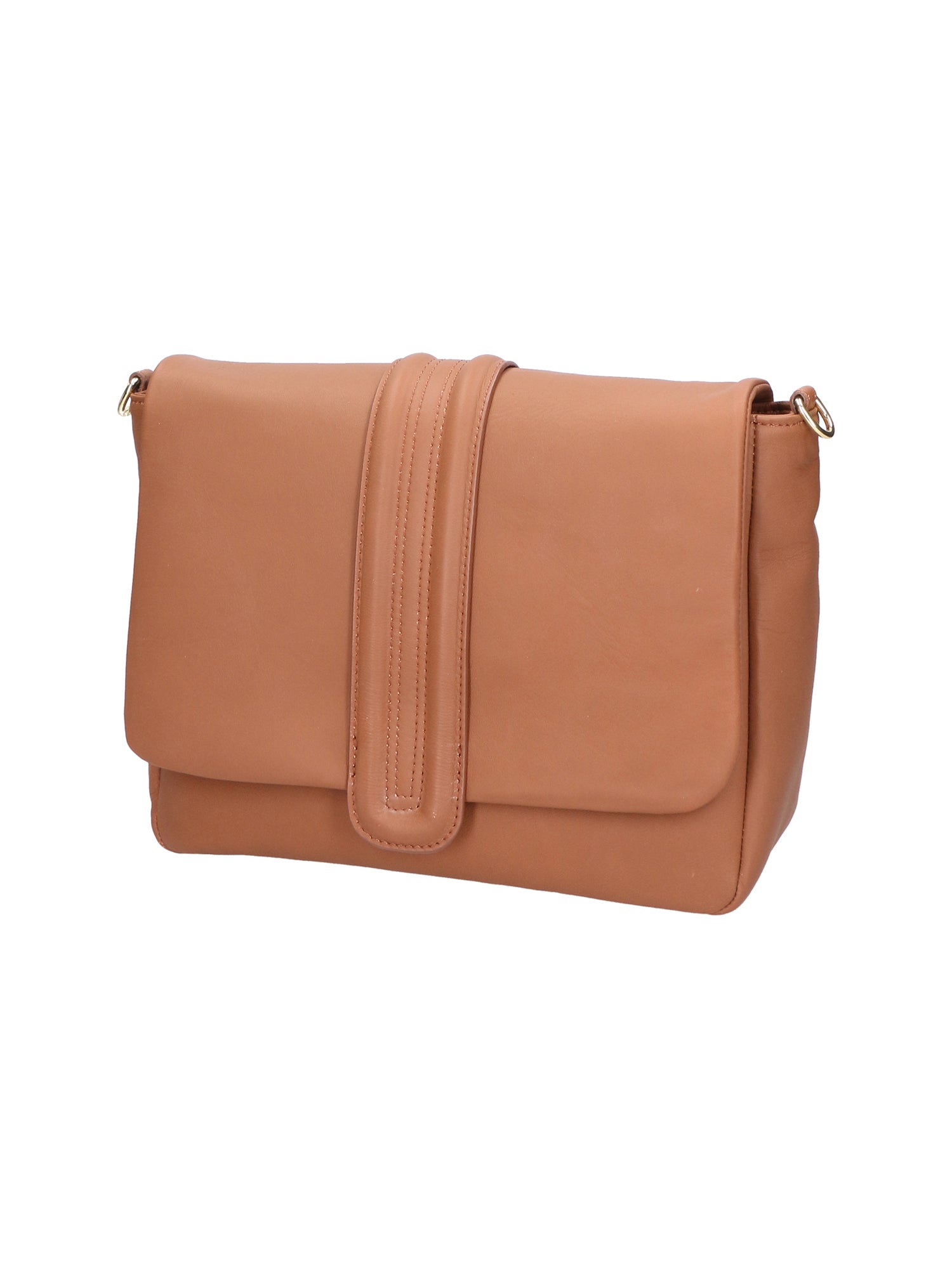 Wanda Borsa a tracolla da donna Vera pelle 06497-S17 CUOIO SCURO Chiara Ferretti