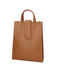 Giuseppina Borsa a mano da donna Vera pelle 05990-L125 CUOIO+06 CUOIO Chiara Ferretti