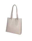 Germana Borsa a spalla da donna 100% pelle 05924-B86 GRIGIO Chiara Ferretti