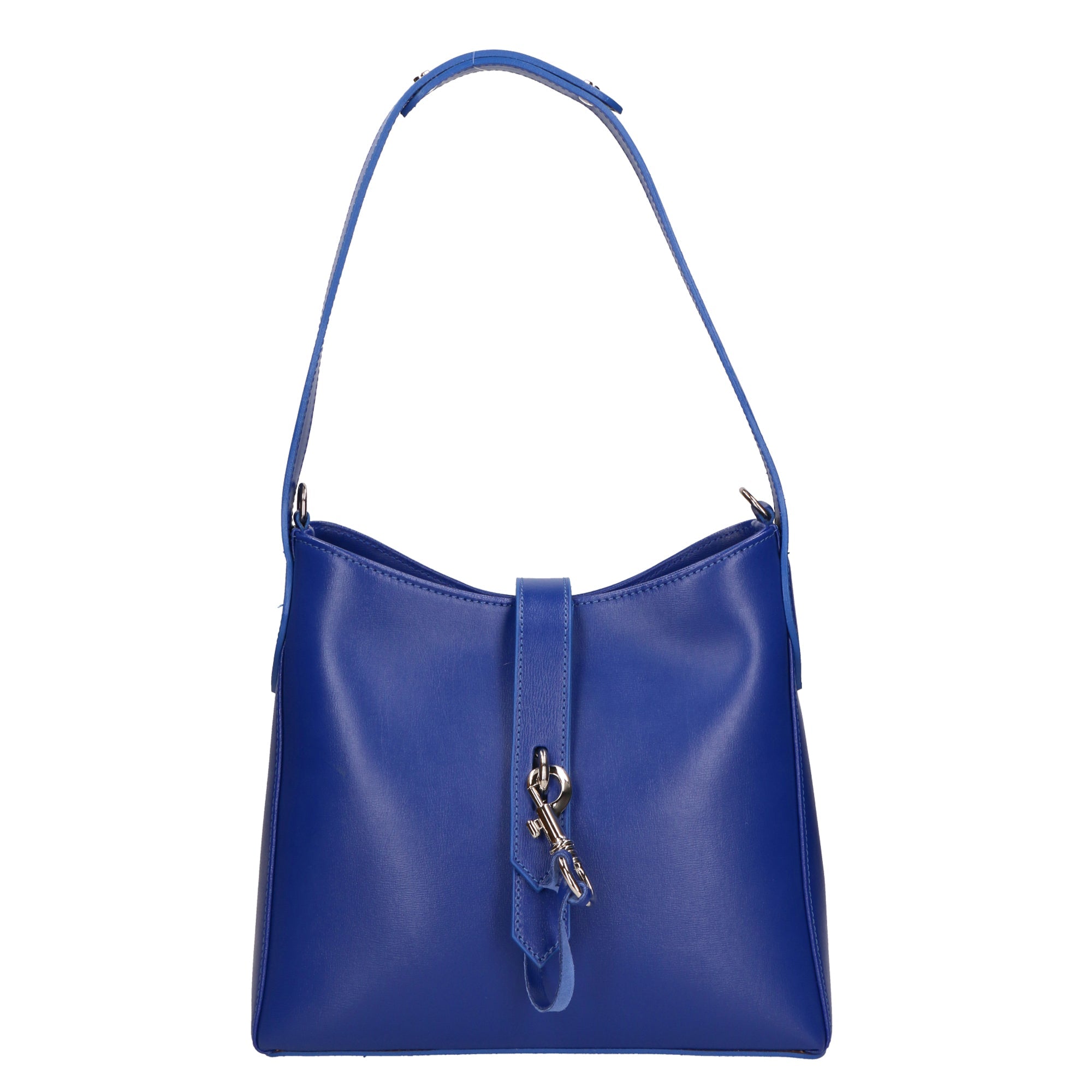 Imma Borsa a spalla da donna 100% pelle 05917-B22 BLUETTE Chiara Ferretti