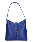 Imma Borsa a spalla da donna 100% pelle 05917-B22 BLUETTE Chiara Ferretti