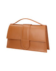 Lina Damenhandtasche aus echtem Leder, hergestellt in Italien, 20 x 34 x 9 cm