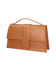 Lina Borsa a mano da donna Vera pelle 06517-COGNAC Chiara Ferretti