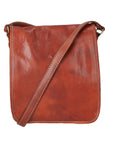 Fiamma Borsa a tracolla da donna Vera pelle 9109-MARRONE BROWN Chiara Ferretti