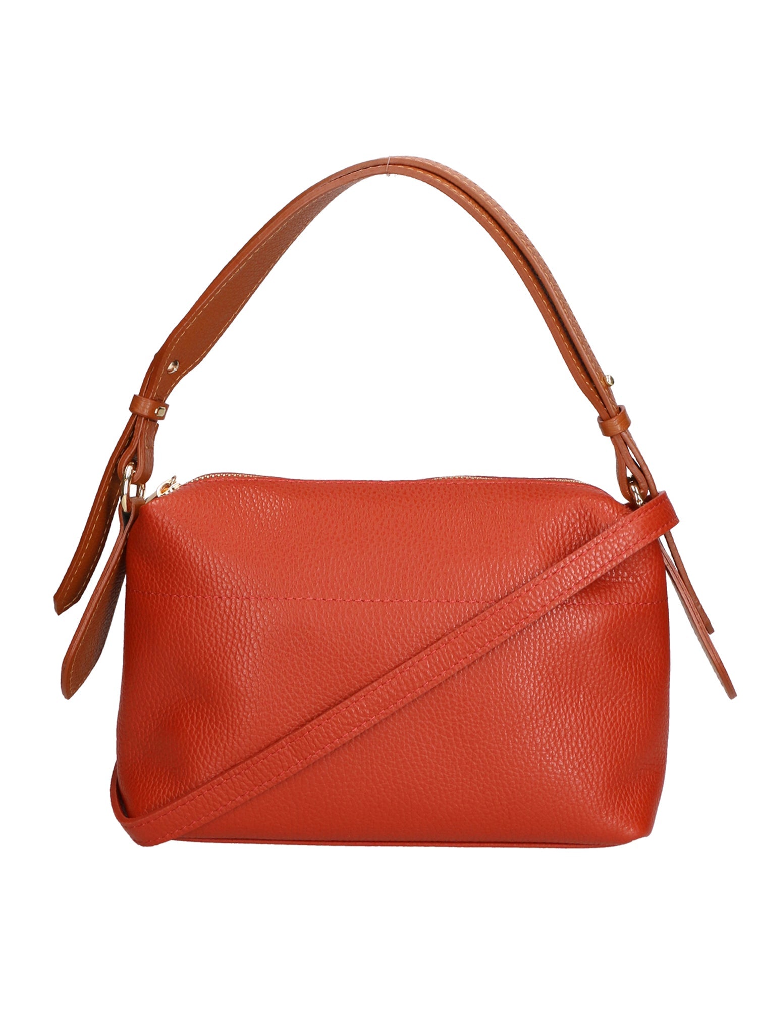 Vivienne Borsa a spalla da donna Vera pelle 06674-D61 MATTON +D17 CUOIO Chiara Ferretti