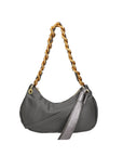 Artemide Damen-Schultertasche aus echtem Leder, hergestellt in Italien, 14 x 32 x 8 cm