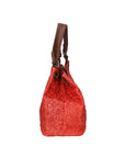 Elenia Borsa a mano da donna Vera pelle 80049-023 ROSSO Chiara Ferretti