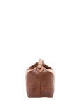 Borsa a mano unisex in vera pelle Made in Italy 4556-MARRONE Alessia Firenze