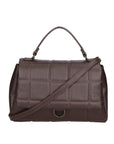 Viola Borsa a mano da donna Vera Pelle 06862-S23 TESTA DI MORO Chiara Ferretti