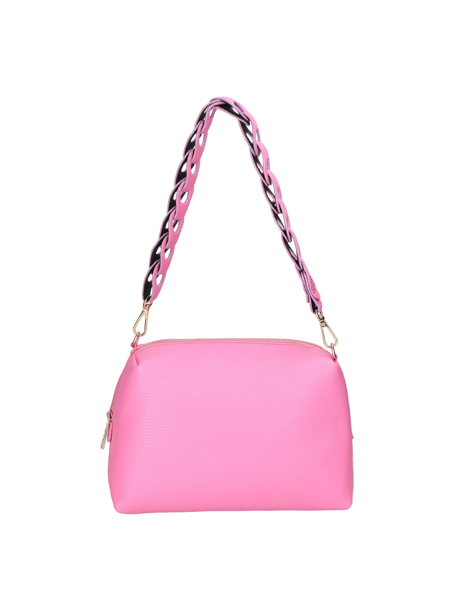 Livia Borsa a spalla da donna Vera pelle 06443-PINK Chiara Ferretti