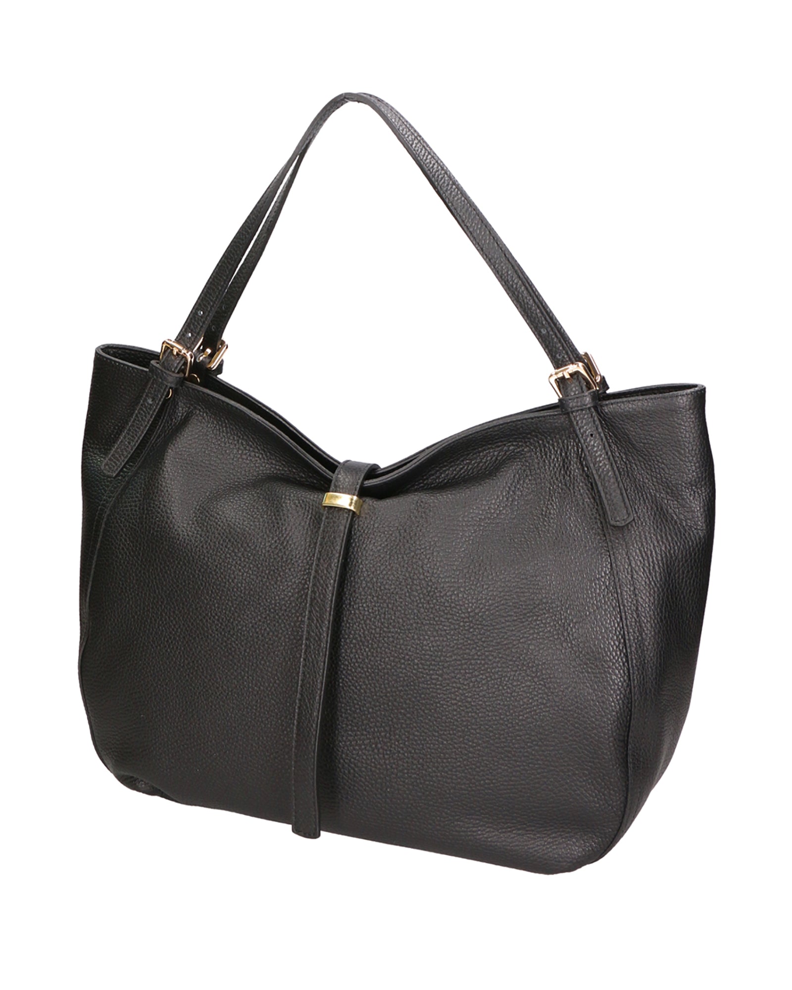 Sirma Borsa a mano da donna Vera pelle 06518-D28 NERO Chiara Ferretti