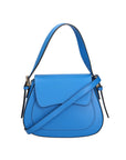 Giulia Borsa a spalla da donna Vera pelle 05958-L222 BLU ASTER Chiara Ferretti