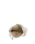 Embera Elite Borsa a tracolla donna Vera pelle scamosciata 8650-BIANCO Chiara Ferretti