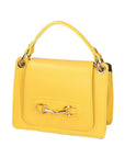 Greta Borsa a mano da donna Vera pelle 05896-C65 GIALLO Chiara Ferretti